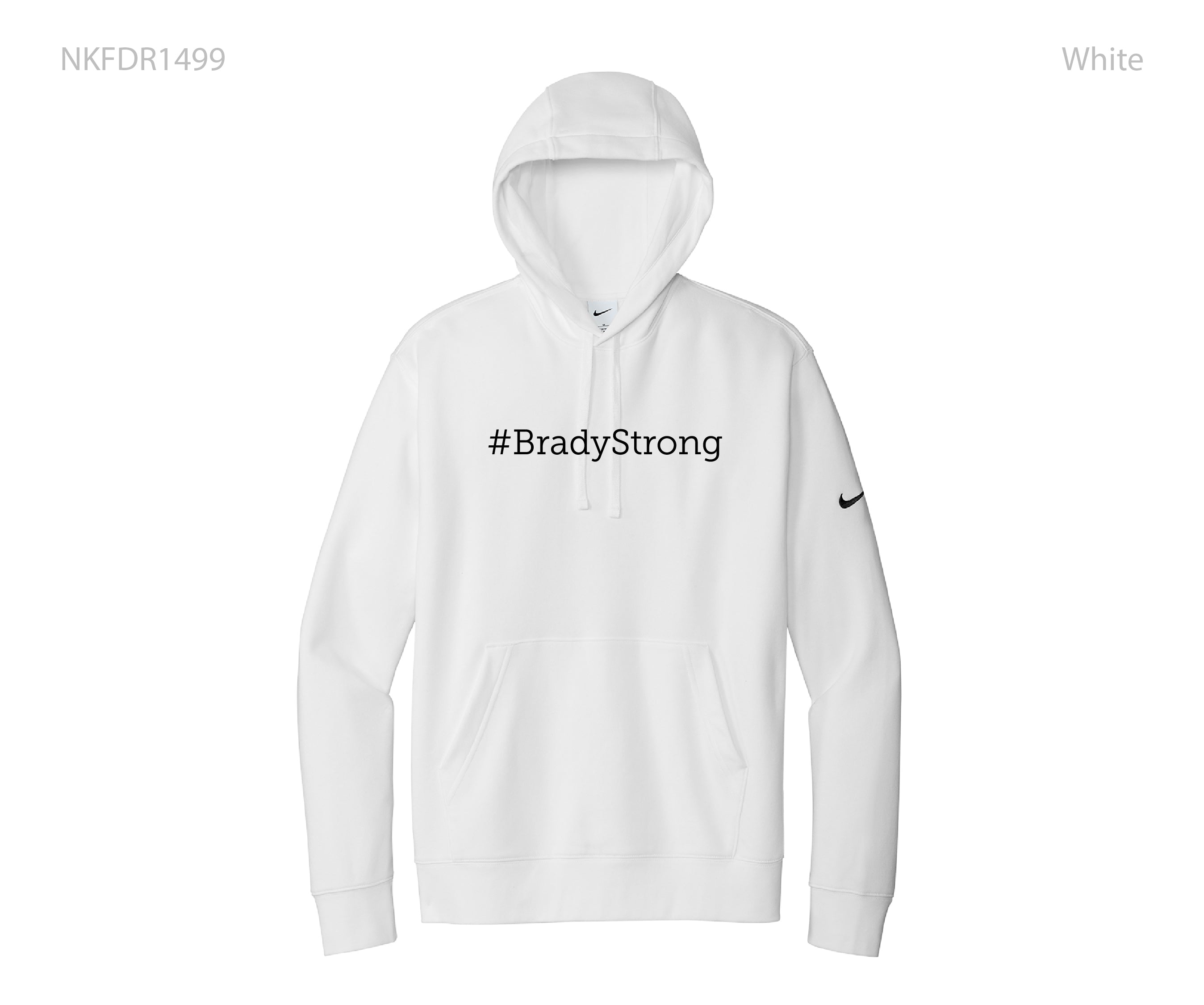 Nike Club Fleece Sleeve Swoosh Pullover Hoodie